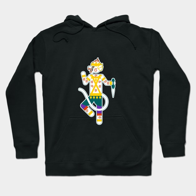 Simple Gods - Hanuman Hoodie by DoctorDestructoDome